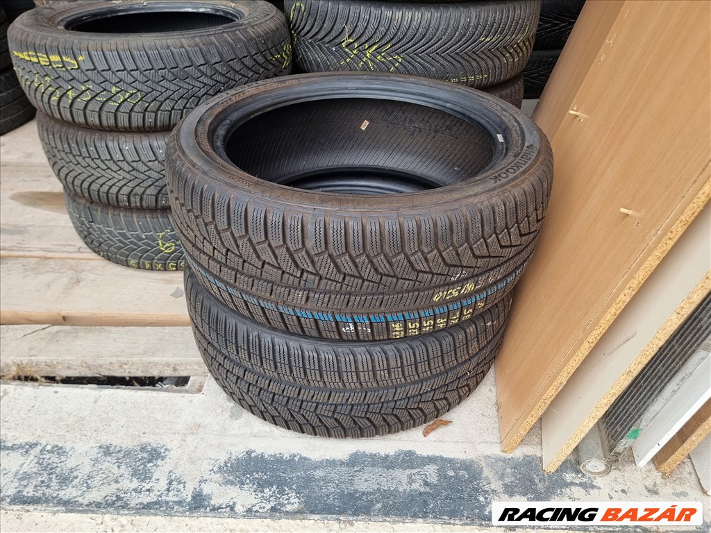 225/45R18 Hankook téli 2db újszerű állapotban olcsón eladó! 2. kép