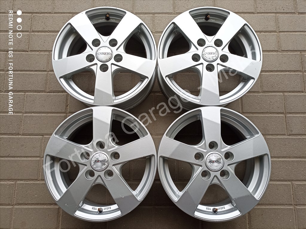 5x114,3 15" Dezent TD használt alufelni garnitúra 1. kép