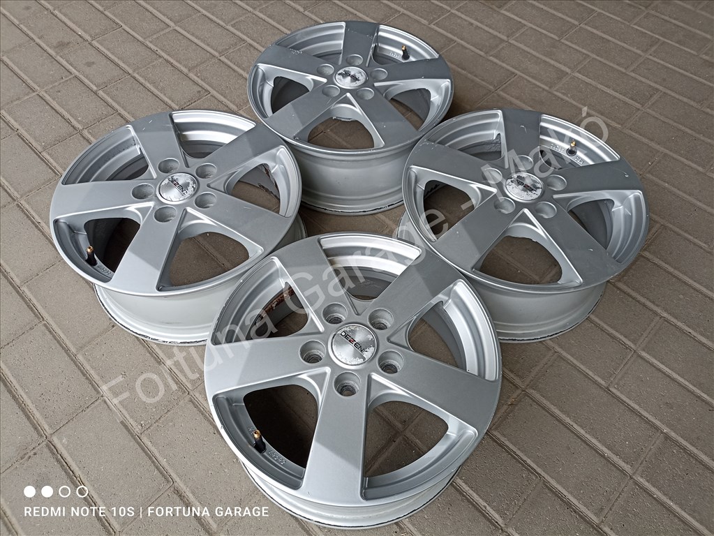 5x114,3 15" Dezent TD használt alufelni garnitúra 2. kép