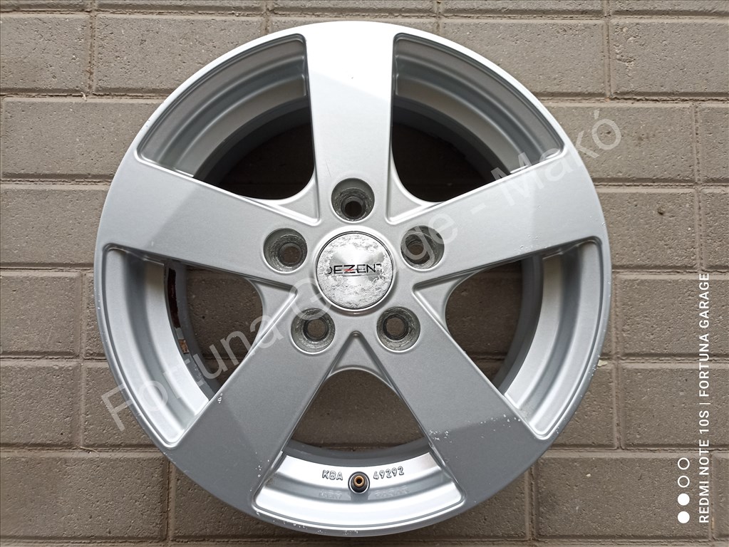 5x114,3 15" Dezent TD használt alufelni garnitúra 3. kép