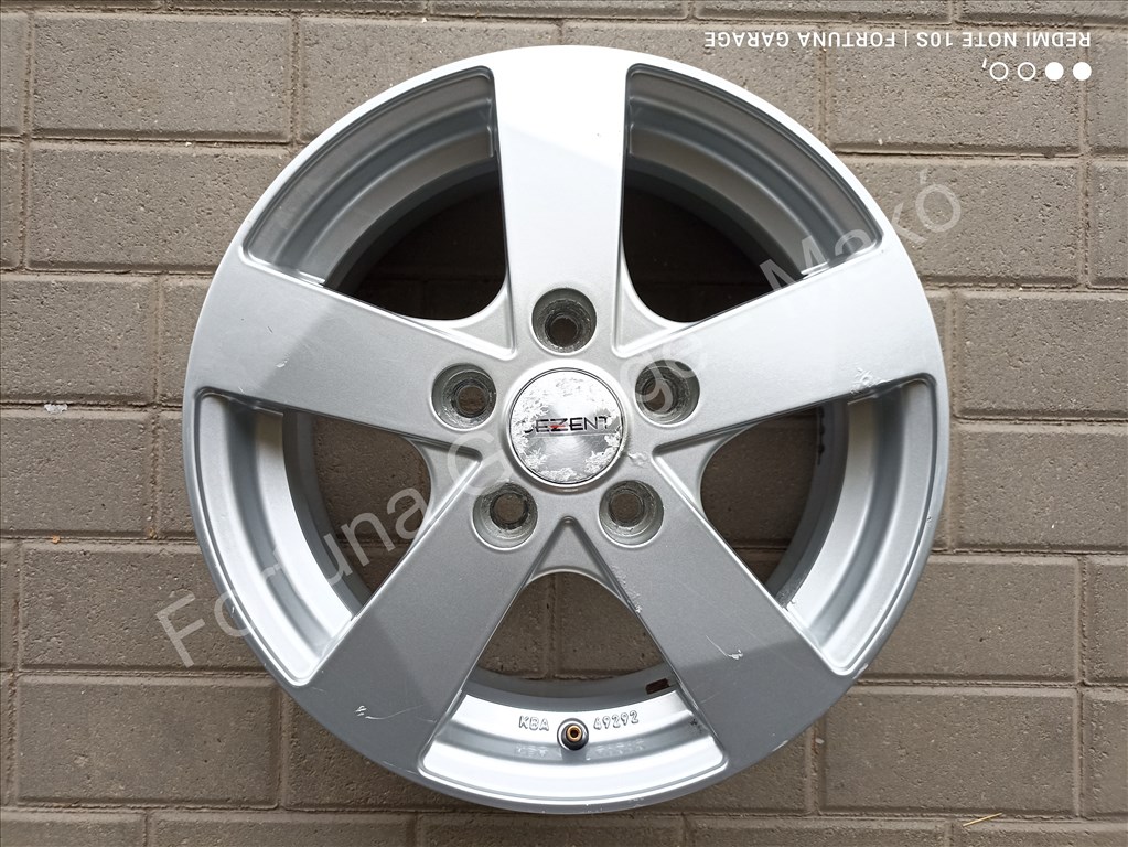 5x114,3 15" Dezent TD használt alufelni garnitúra 4. kép