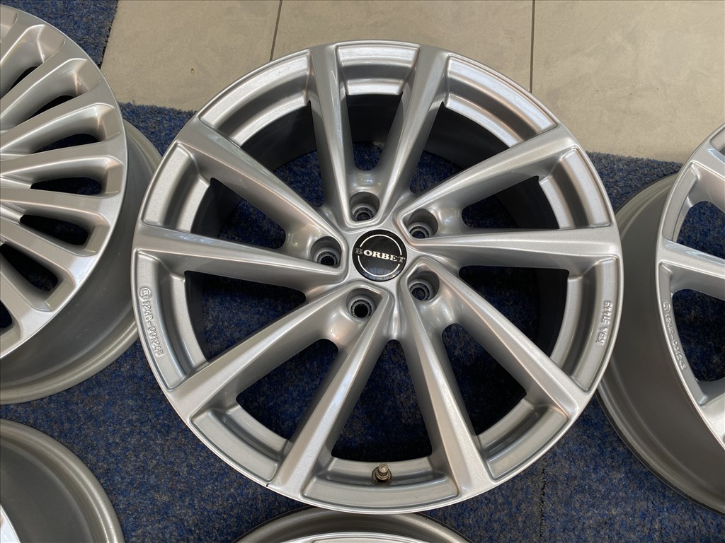 (3773) Borbet 18 alufelni felni, 5x112, Volkswagen Skoda  7. kép