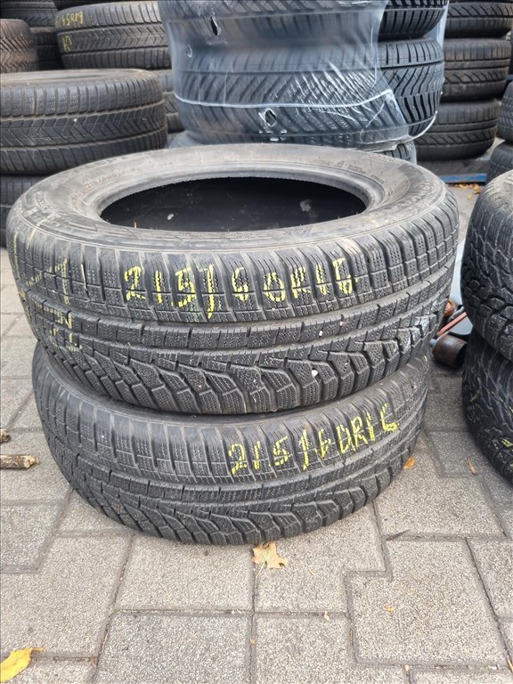  215/6016" újszerű Hankook Winter I cept evo2 téli gumi 2db  1. kép