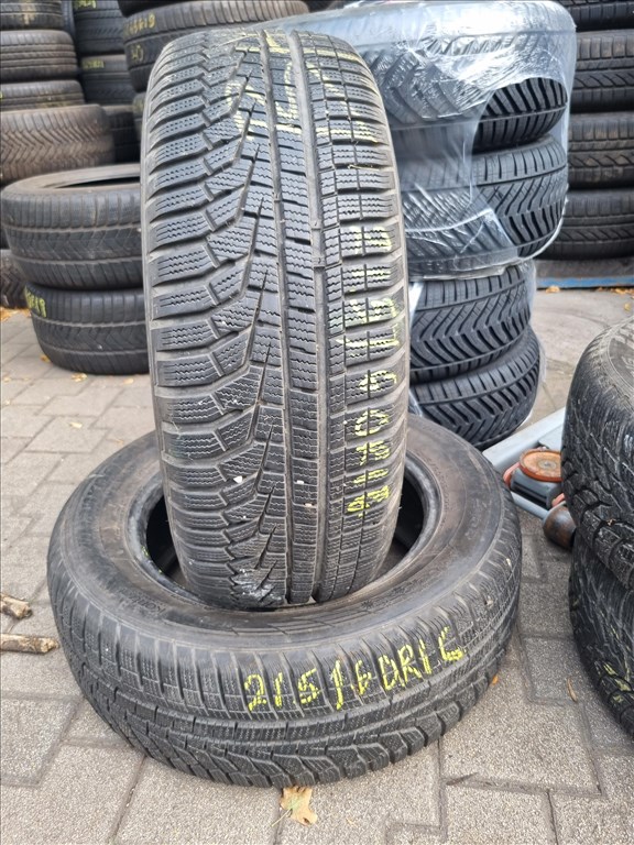  215/6016" újszerű Hankook Winter I cept evo2 téli gumi 2db  3. kép