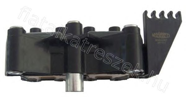Gyújtótrafó - MAREA, BRAVO, MULTIPLA, ALBEA, BRAVA, DELTA - GD.BAEQ067, 0986221003 -  - MAGNETI MARELLI Utángyártott új BAEQ067 2. kép