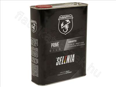 SELENIA ABARTH 5W40 motorolaj 2L - 500 - SELABARTH5, 70302GF5 -  - Petronas Gyári beszállítói új 70302GF5