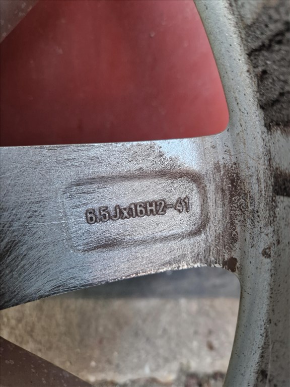  5x110 lyukosztású 6,5JJ 16" használt alufelni 8. kép