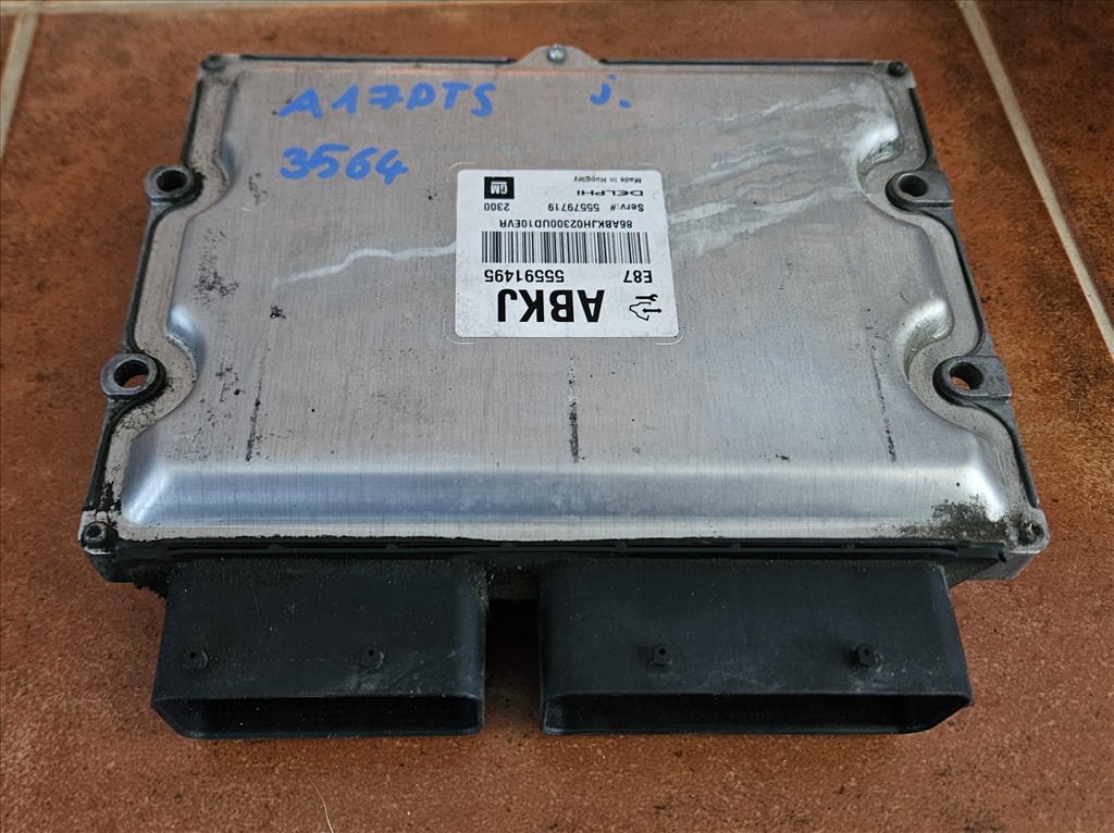 Opel Astra J 1.7 CDTI Motorvezérlő ABKJ A17dts A17dte A17dtc A17dtn  55591495 2. kép