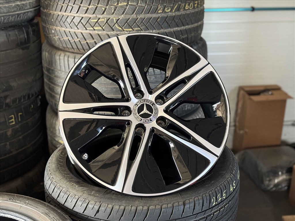 Mercedes 18" W177 C118 5x112 gyári alufelni 18 coll GLA A CLA 10. kép