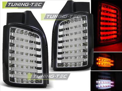 VW T5 04.03-09 / 10- CHROME BLACK LED Tuning-Tec Hátsó Lámpa