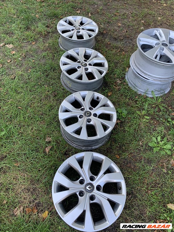  5x114.3 lyukosztású 6,5JJ 16" használt alufelni Renault megane III IV alufelni  5. kép