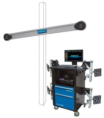 HOFMANN 3D Futóműállító eladó (HOFMANN Geoliner 650XD) akár kétoszlopos emelőn is működik!