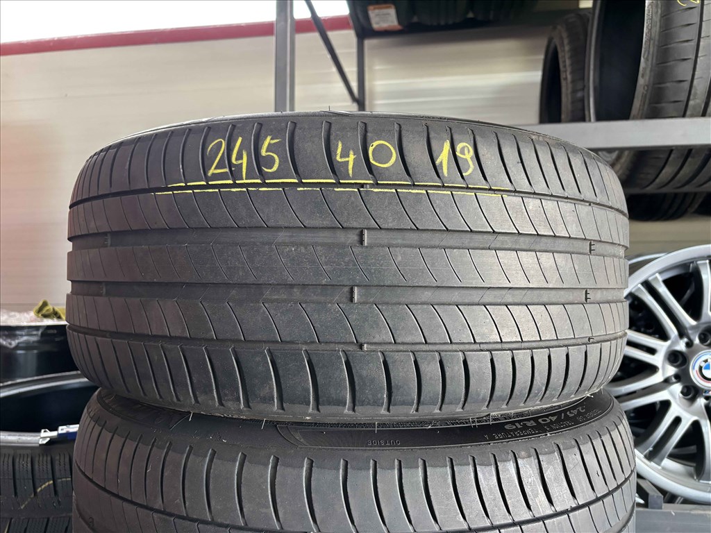 245/40 r19 Michelin Primacy 3 nyárigumi 2db eladó 245/40r19 1. kép