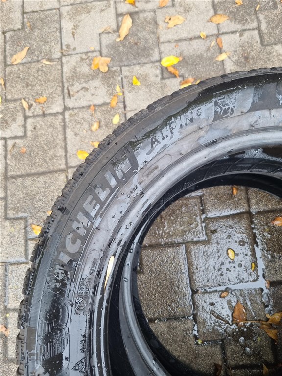  215/5517" újszerű Michelin Alpin 6 téli gumi 2db  6. kép
