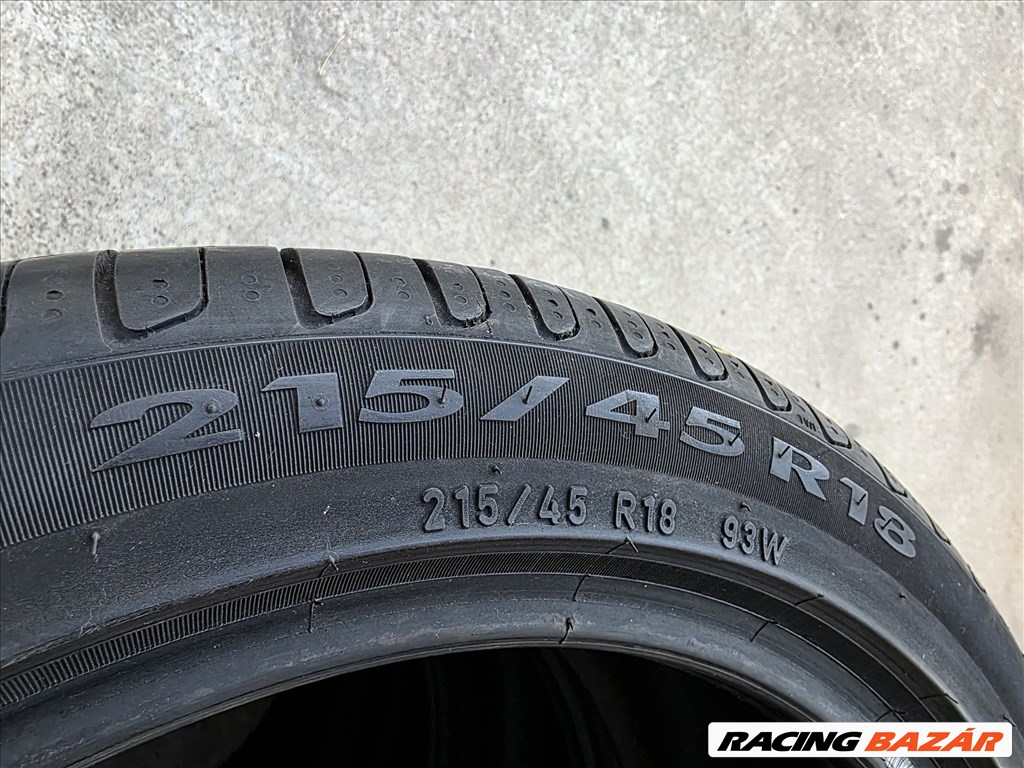 215/45R18 Pirelli garnitúra nagyon jó állapotban eladó! 4. kép