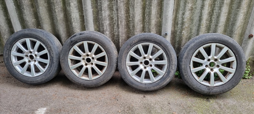  18" használt BBS alufelni, rajta használt gumi  4. kép