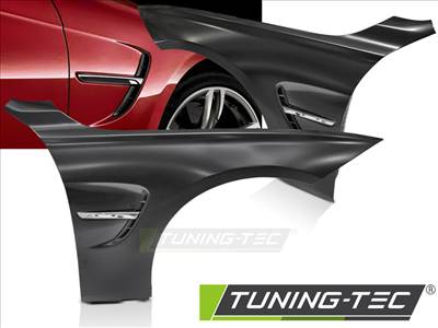 F30 F31 11-18 M3 Style CHROME Tuning-Tec első sárvédő