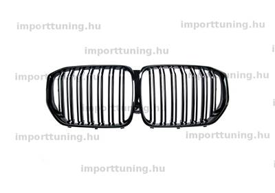BMW X5 G05 F95 2018- Dual Line Fényes Fekete hűtőrács 