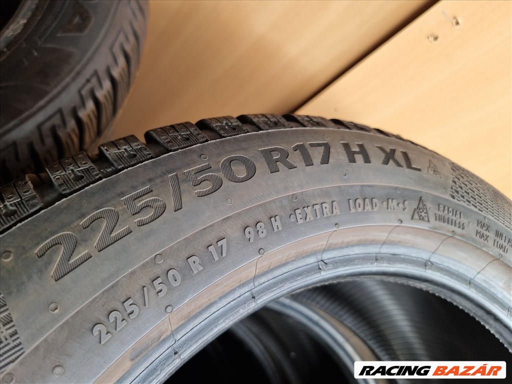 225/50R17 Continental téli garnitúra teljesen újszerű állapotban elad 7. kép