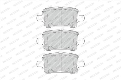 FERODO FDB4938 - fékbetétkészlet, tárcsafék OPEL VAUXHALL