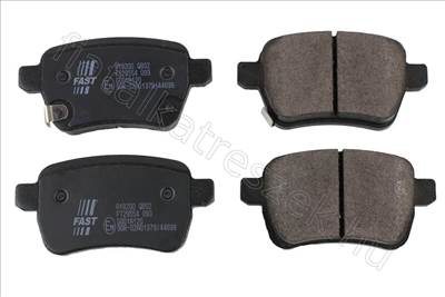 Fékbetét FIAT TIPO 16> hátsó érzékelő nélkül - ADAM, CORSA, TIPO, CORSAVAN - FT29554, OR 77367914 -  - Fastoriginal Utángyártott új OR 77367914