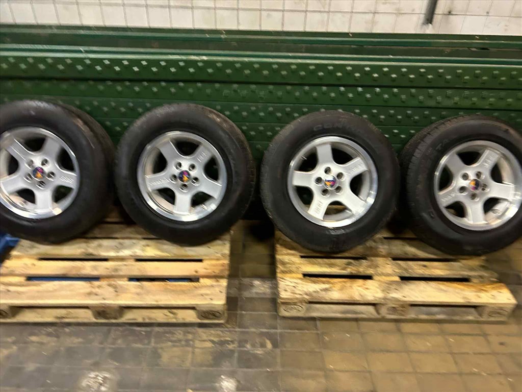  5x114.3 lyukosztású 9,5JJ 17" használt BBS alufelni 2. kép