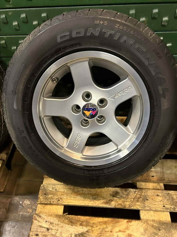  5x114.3 lyukosztású 9,5JJ 17" használt BBS alufelni 3. kép