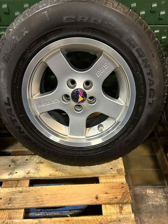  5x114.3 lyukosztású 9,5JJ 17" használt BBS alufelni 6. kép