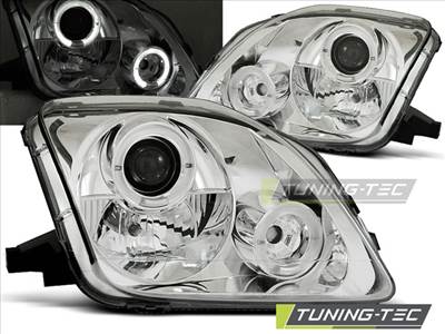 HONDA PRELUDE 02.97-01 ANGEL EYES CHROME Tuning-Tec Fényszóró