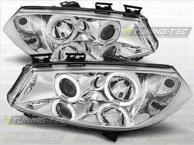 RENAULT MEGANE II 11.02-12.05 ANGEL EYES CHROME Tuning-Tec Fényszóró