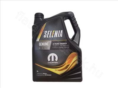 SELENIA K PURE E. 5W40 motorolaj 5L - BRAVO, 131 - SELKPE5W405L, 70026MF2 -  - Petronas Gyári beszállítói új 70026MF2