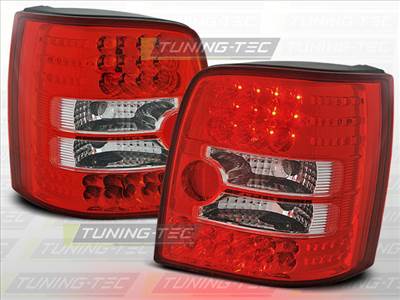 VW PASSAT B5 11.96-08.00 VARIANT RED WHITE LED  Tuning-Tec Hátsó Lámpa