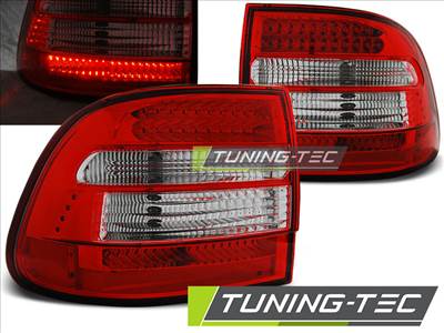 PORSCHE CAYENNE 02-06 RED WHITE LED Tuning-Tec Hátsó Lámpa