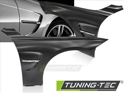 BMW F32 F33 F36 13-19 M4 Style CHROME Tuning-Tec első sárvédő
