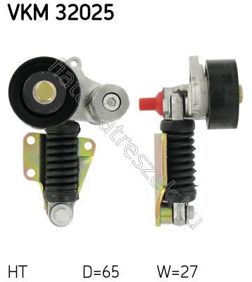 FESZÍTŐGÖRGŐ, HOSSZBORDÁS SZÍJ - 166, MAREA, 156, THESIS, KAPPA, LYBRA - VKM 32025, VKM32025 -  - SKF Egyéb VKM32025 1. kép