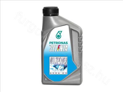 SELENIA MULTIPOWER C3 5W30 motorolaj 1L - 500 - 11571619, SELMPC35W301L -  - Petronas Gyári beszállítói új SELMPC35W301L