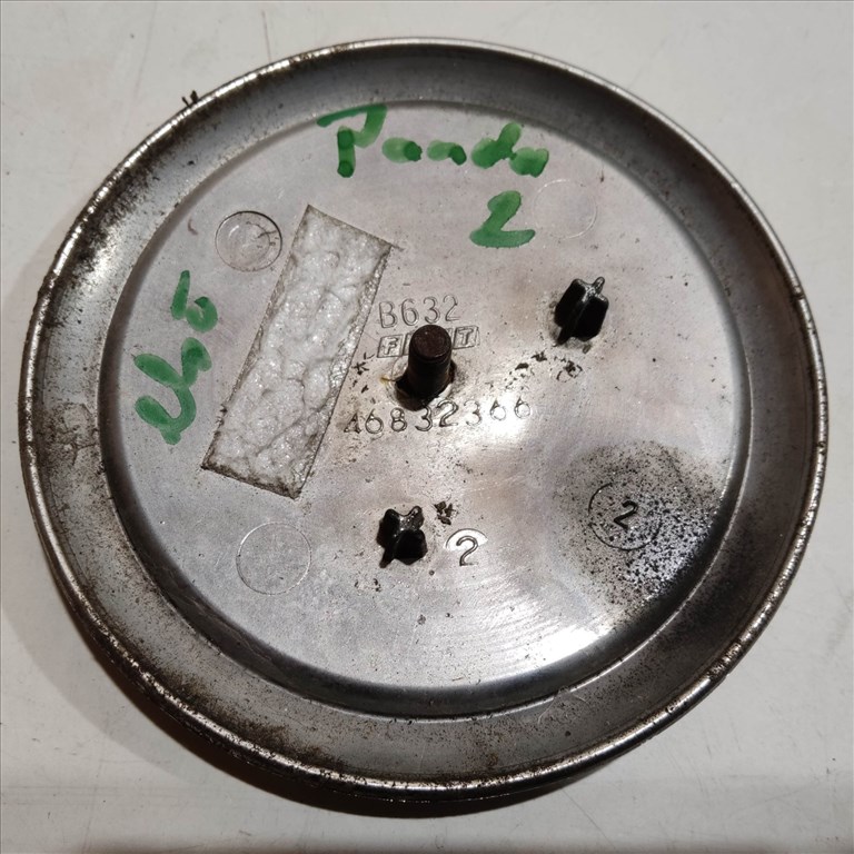 199660 Fiat Grande Punto, Stilo, Croma, Multipla, Doblo II. kék színű első embléma 98 mm átmérő 46832366 2. kép