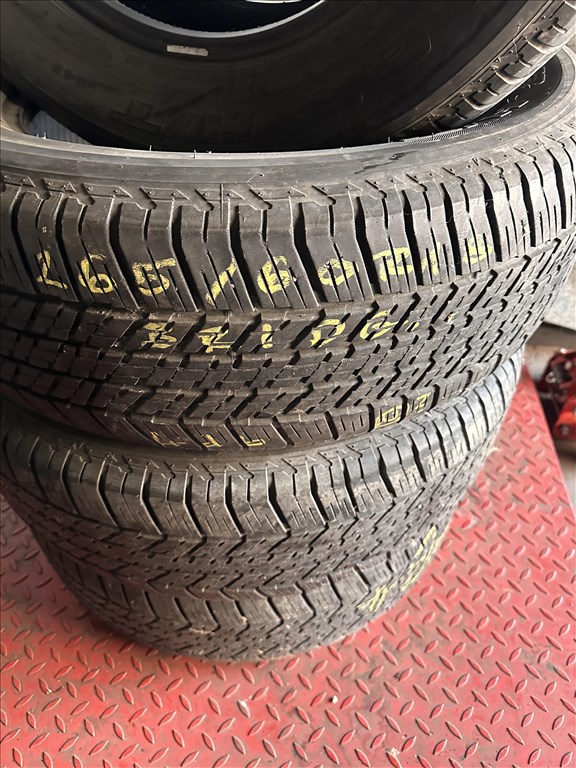 4 db Bridgestone 265/60 R18 használt nyári gumi 4x4 Off-Road Terep 3. kép