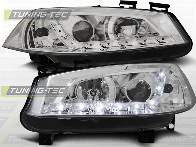 RENAULT MEGANE II 11.02-12.05 DAYLIGHT CHROME Tuning-Tec Fényszóró 1. kép