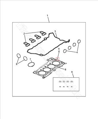 MultiAir mikrofilter olajszűrő 2.0 BZ - GRAND, TONALE, GIULIA, WRANGLER, STELVIO, CHEROKEE - K04893947AA, 50050777 -  - FIAT eredeti Eredeti új K04893947AA