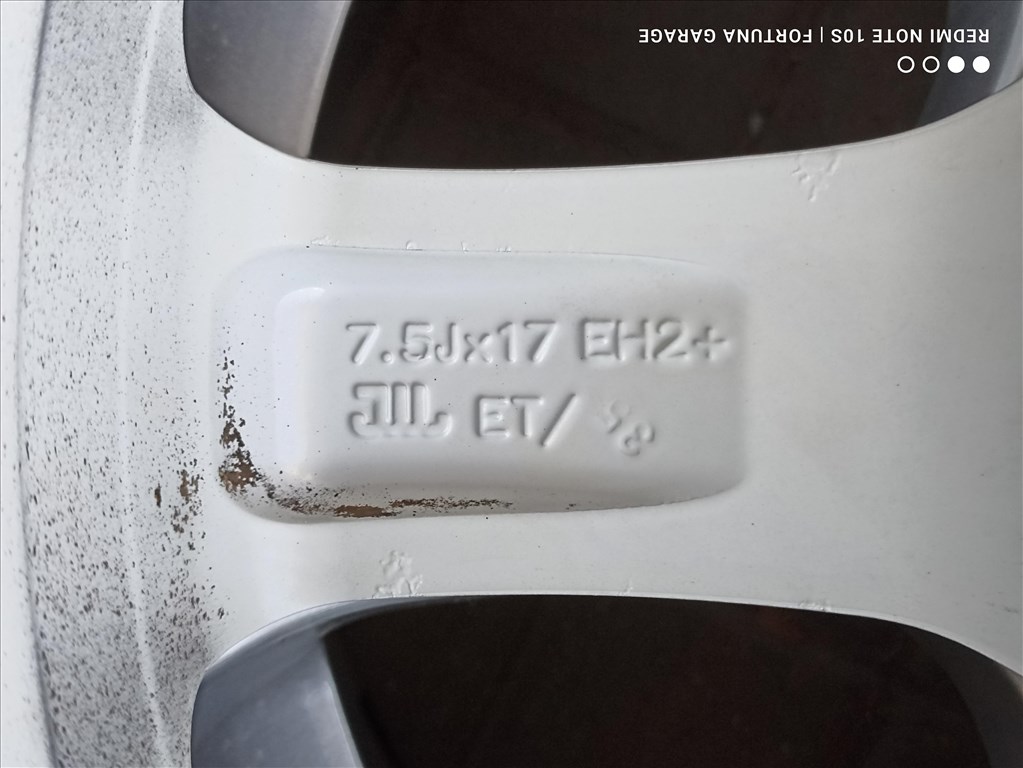 5x120 17" CMS C10 használt alufelni garnitúra +TPMS 7. kép