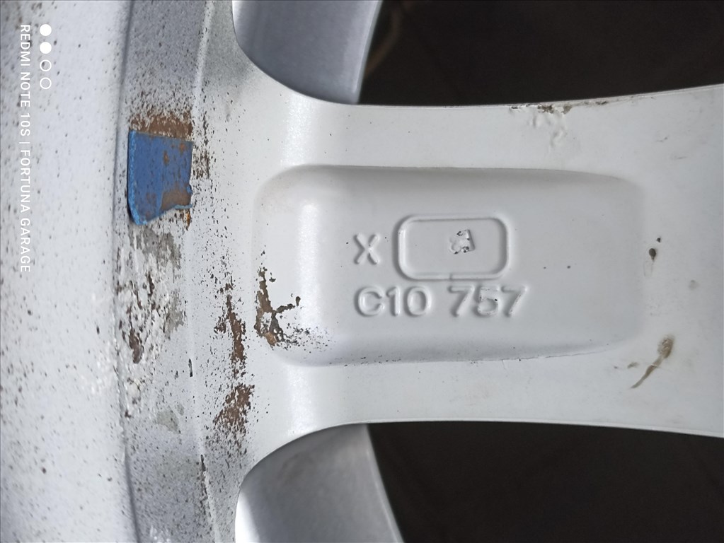 5x120 17" CMS C10 használt alufelni garnitúra +TPMS 8. kép
