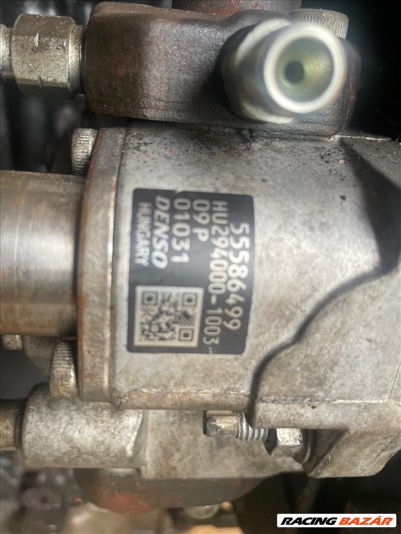 Opel Astra J 1.7 CDTI COMMON RAIL szivattyú 55586499 DENSO , Common Rail Cső 3. kép