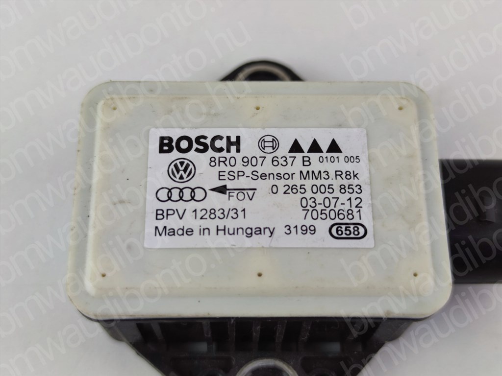 AUDI A4 B8 (8K2) ESP menetstabilizátor (8R0907637B) 2. kép