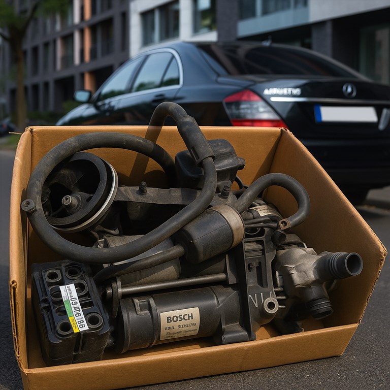 Mercedes-Benz S212, W164, W166, W212, W221, X164 légrugó kompresszor a2123200358 0392022010 1. kép