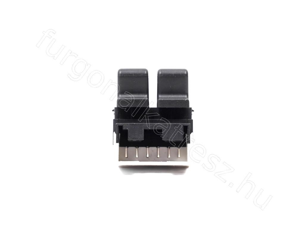 Ablakemelő kapcsoló - JUMPY, SCUDO, EXPERT - MAN-608, 6554WA -  - MC.A.R Utángyártott új 6554WA 4. kép