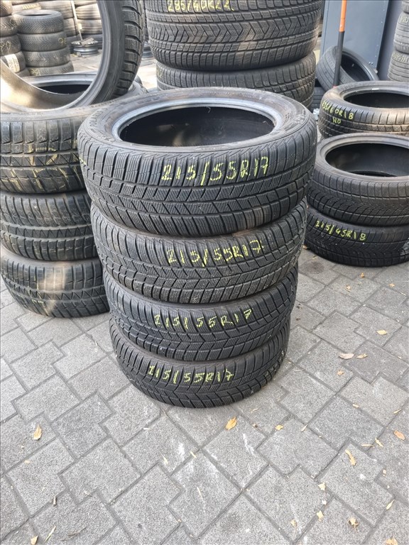 215/5517" újszerű Barum Polaris 5 téli gumi 4db  1. kép