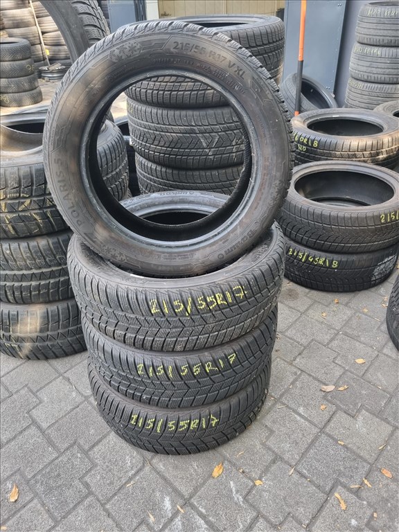  215/5517" újszerű Barum Polaris 5 téli gumi 4db  2. kép