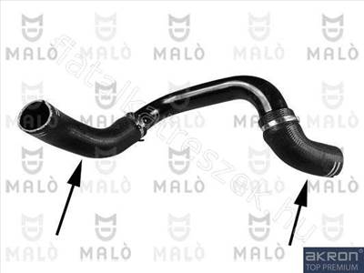 Coolercső Stilo 1.9 - STILO - AK.6458SIL -  - Akron Utángyártott új 6458SIL
