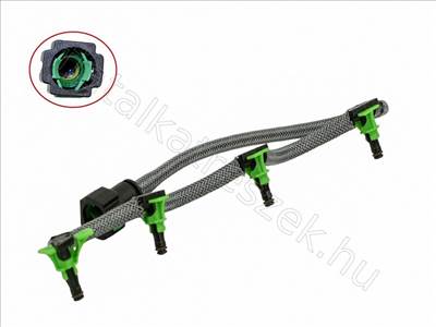 Üzemanyagcső FORD TRANSIT COURIER 14> visszatérő 1.5 / 1.6 TDCI - FIESTA, FOCUS, ECOSPORT, B-MAX, TOURNEO - FT39533, OR 1742836 -  - Fastoriginal Utángyártott új OR 1742836